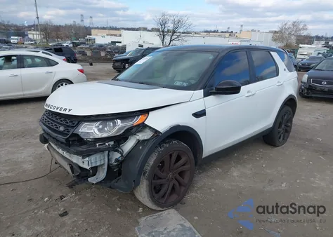 2016 Land Rover Discovery Sport Hse Lux from USA, damaged, VIN SALCT2BG2GH579880